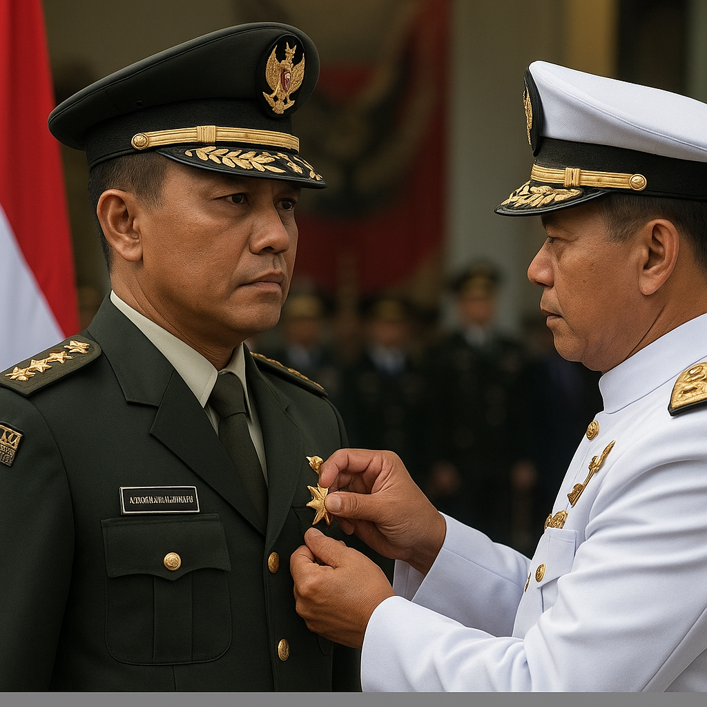 Pangkorpasgat Terima Bintang Yudha Dharma Pratama, Penghargaan Tertinggi untuk Pengabdian