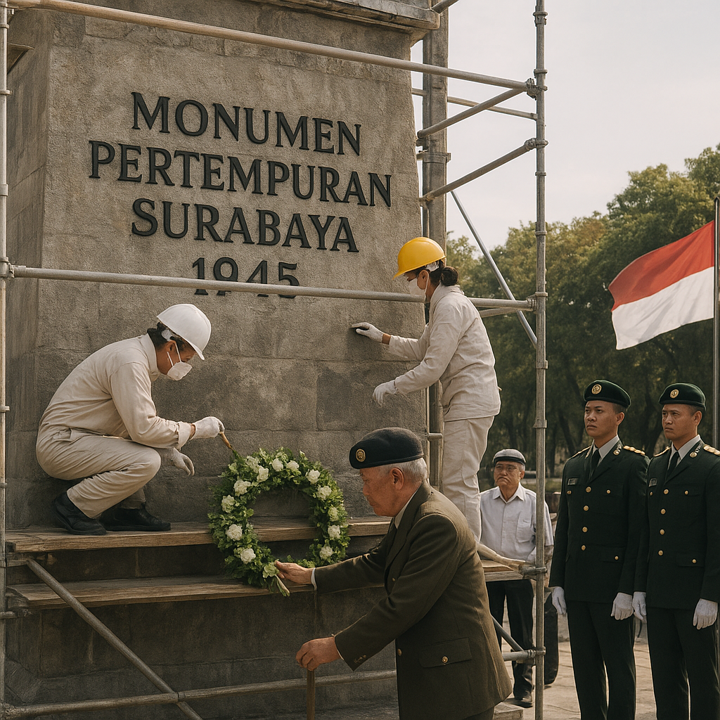 Restorasi Monumen Pertempuran Surabaya 1945: Menjaga Ingatan atas Heroisme Rakyat dan TNI