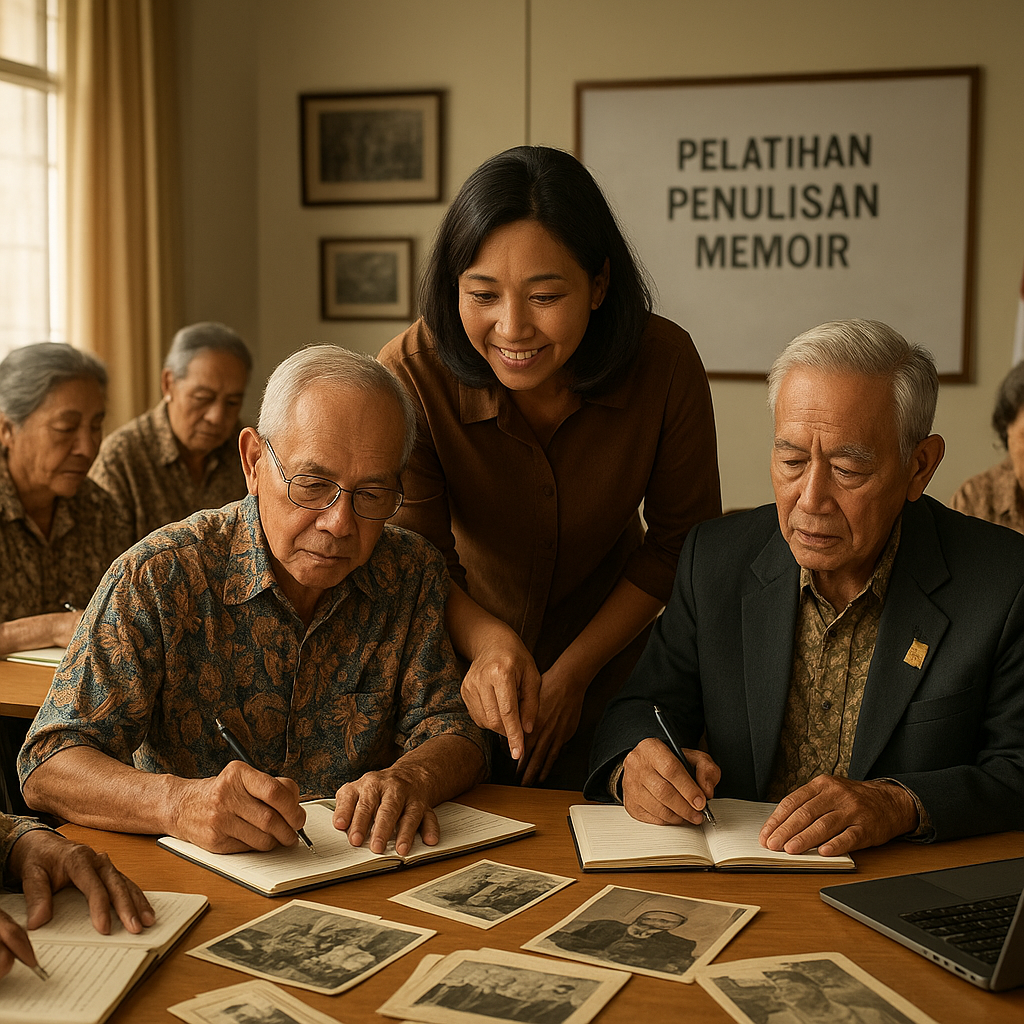 Pelatihan Penulisan Memoir bagi Purnawirawan: Mengabadikan Kisah Dinas untuk Generasi Mendatang