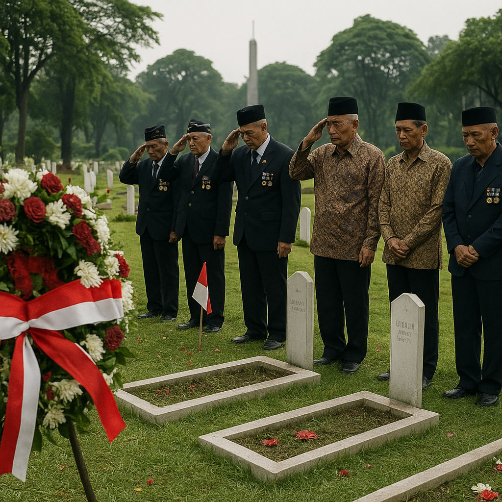 Ziarah ke Makam Pahlawan Revolusi, Menghormati Jasa 7 Pahlawan