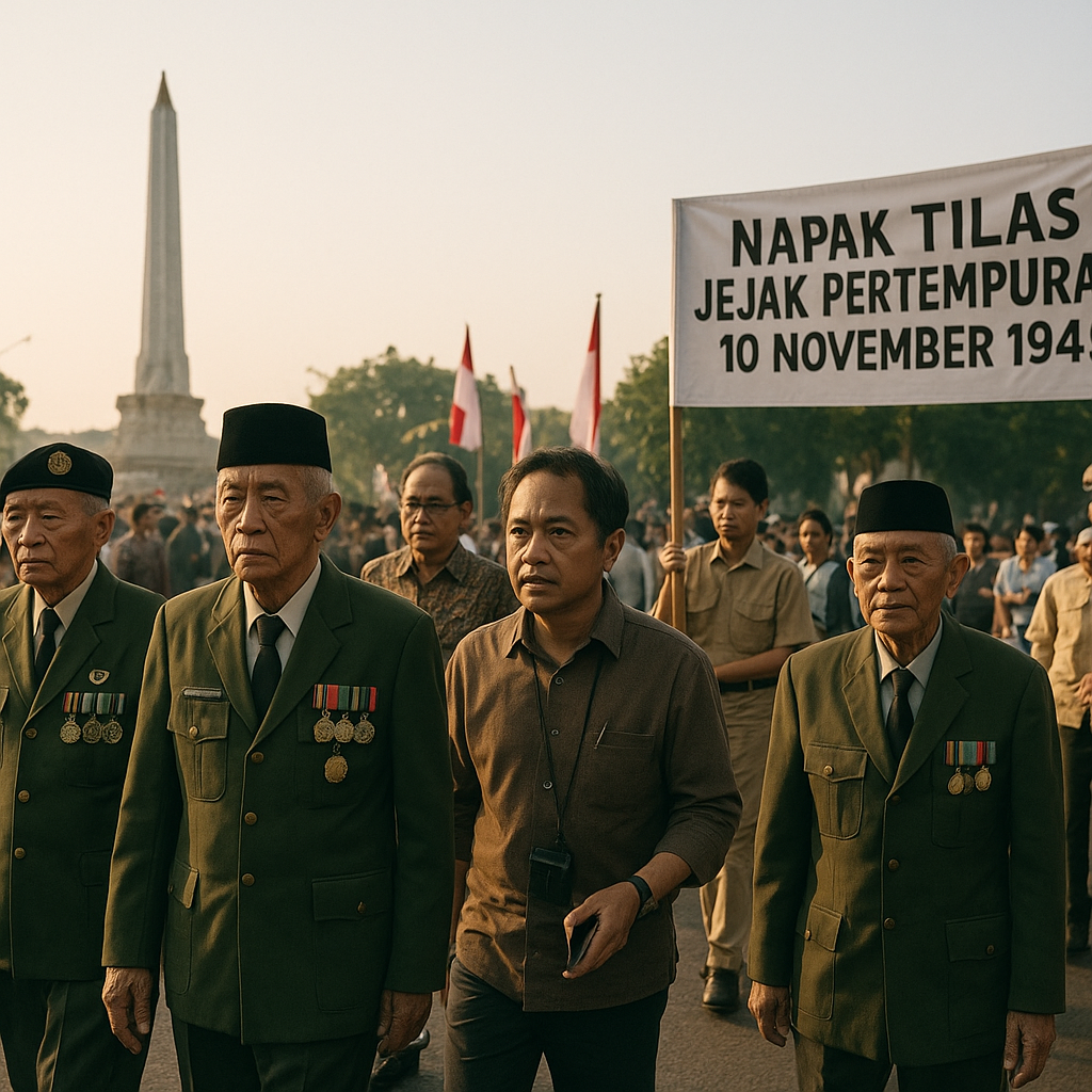 Napak Tilas Jejak Pertempuran 10 November di Surabaya