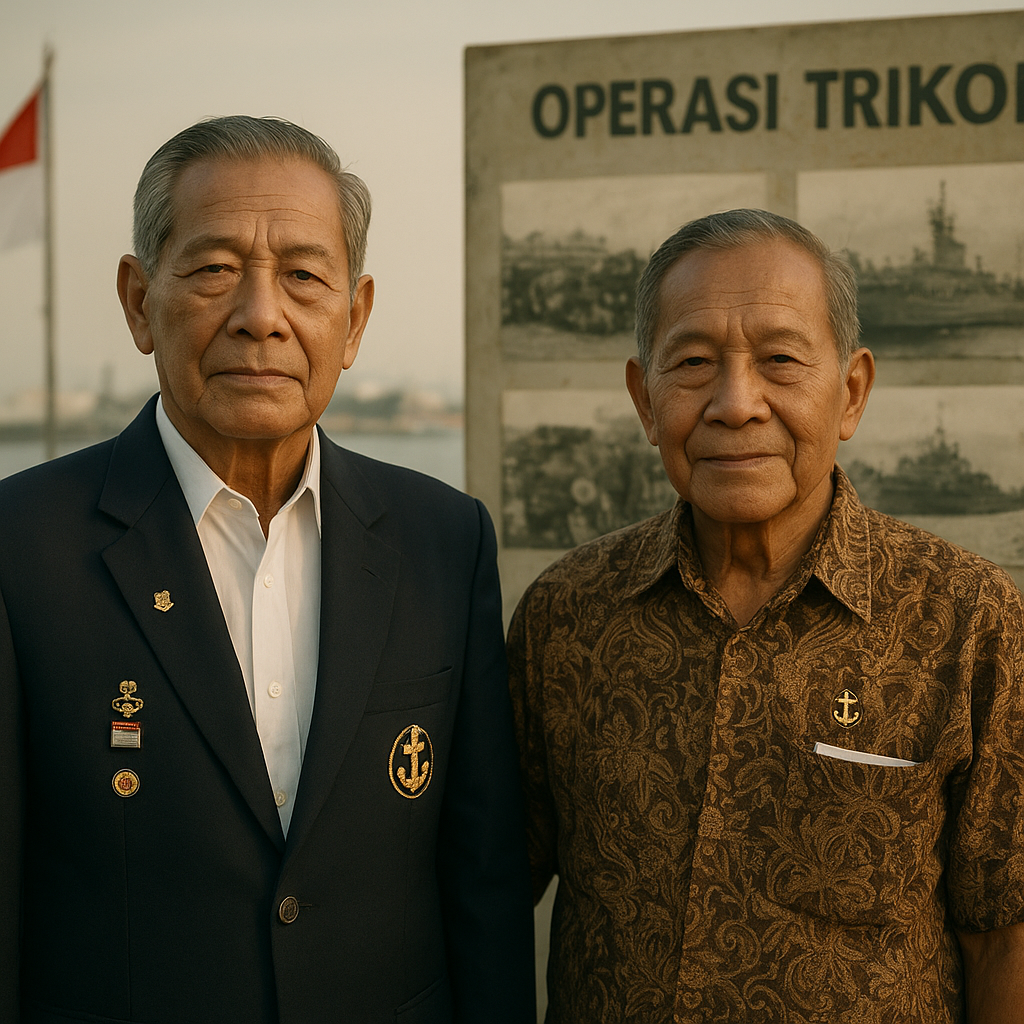 Kisah Dua Bersaudara Purnawirawan TNI AL, Abdi Sejak Operasi Trikora