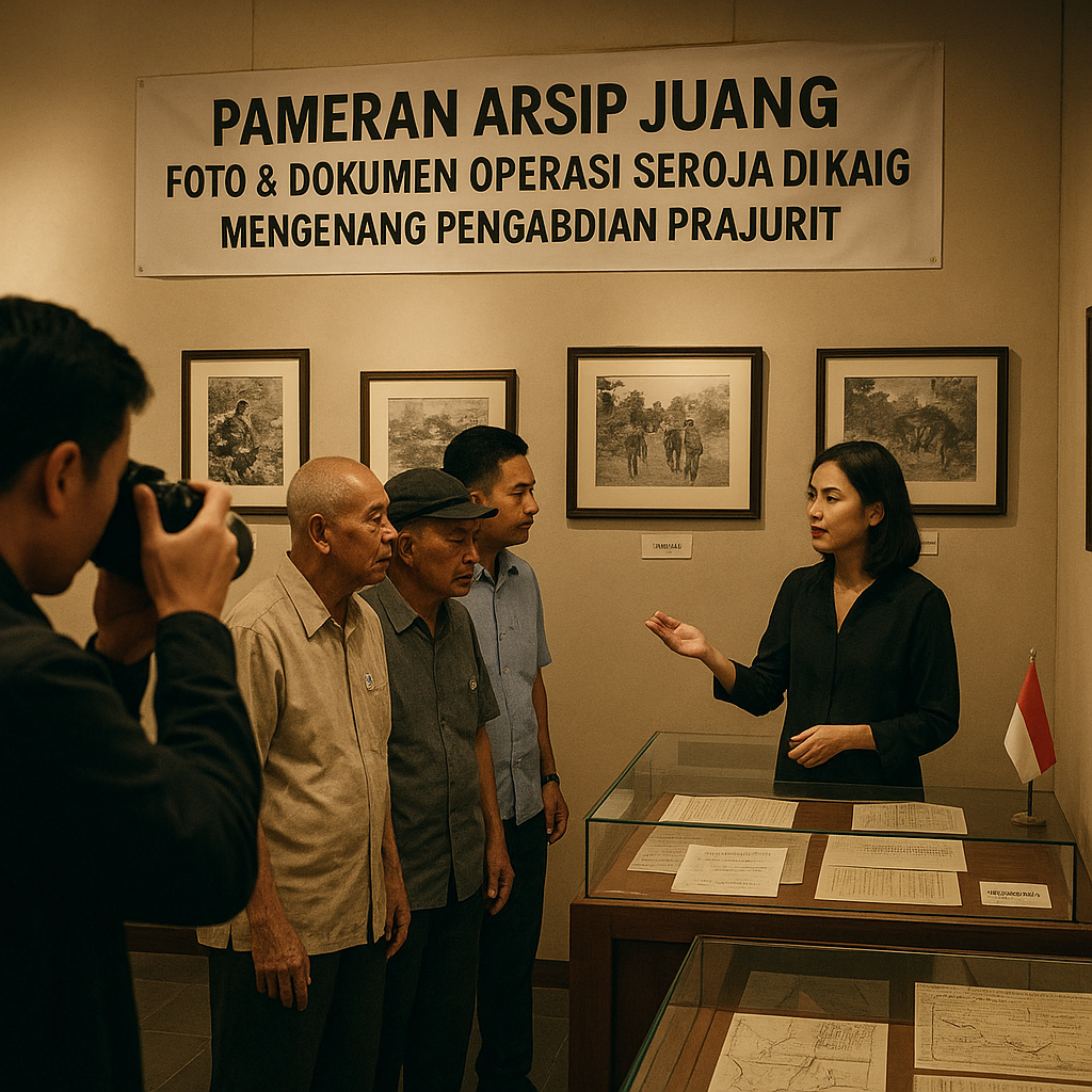 Pameran Arsip Juang: Foto & Dokumen Operasi Seroja di Kupang, Mengenang Pengabdian Prajurit