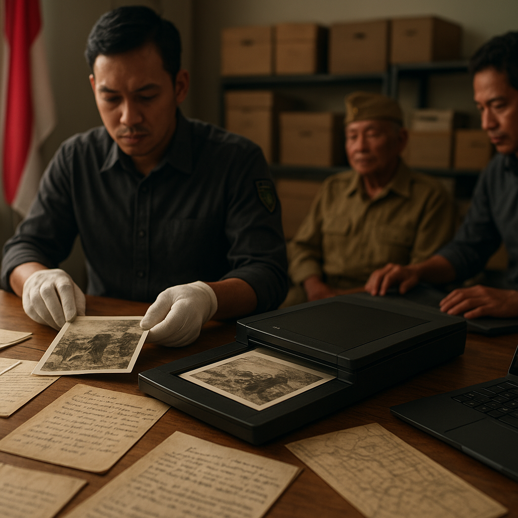 Digitalisasi Arsip Sejarah Operasi Seroja: Upaya Lembaga Sejarah TNI Mengabadikan Kenangan Para Veteran