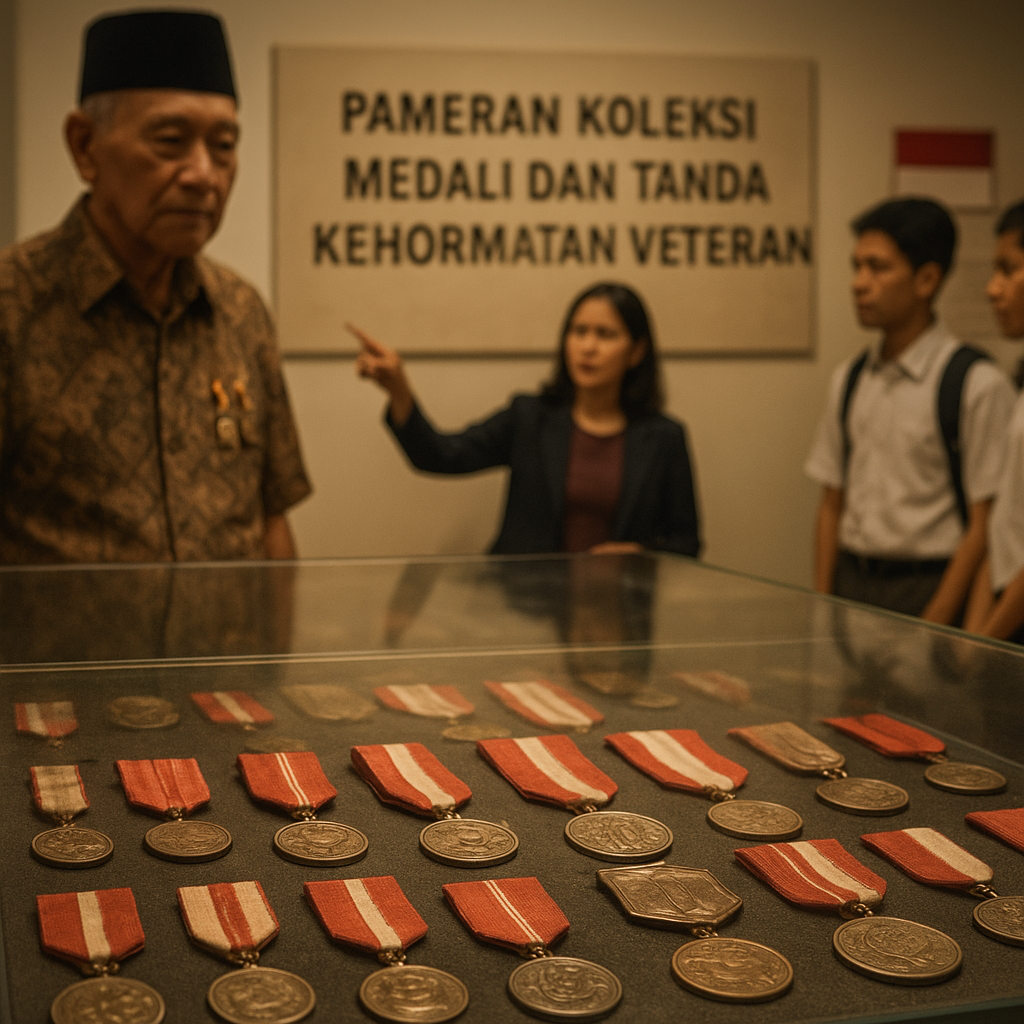 Pameran Koleksi Medali dan Tanda Kehormatan Veteran di Surabaya: Menyibak Kisah Heroik di Balik Setiap Lencana