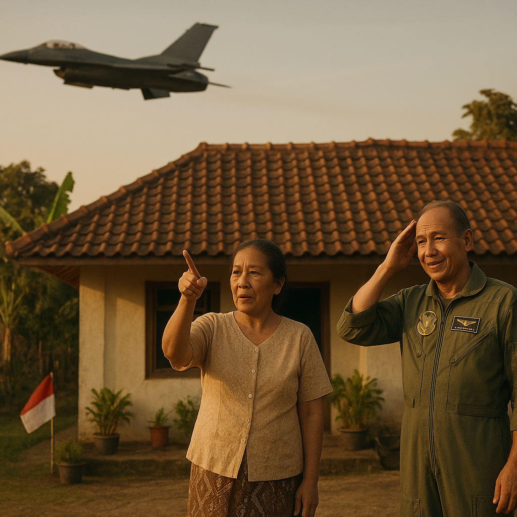 Jenderal Peraih Adhi Makayasa Ini Dimarahi Ibunya Terbangkan Jet Tempur F-16 di Atas Rumah