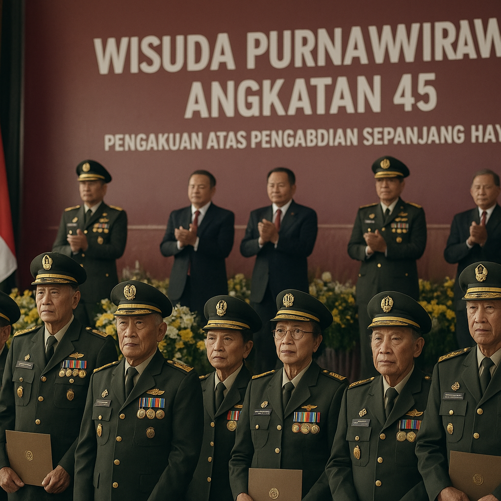 Wisuda Purnawirawan Angkatan 45, Pengakuan atas Pengabdian Sepanjang Hayat