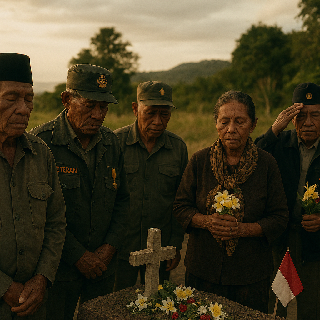 Napak Tilas Operasi Seroja oleh Para Veteran, Renungan di Tanah yang Dijaga dengan Jiwa dan Raga