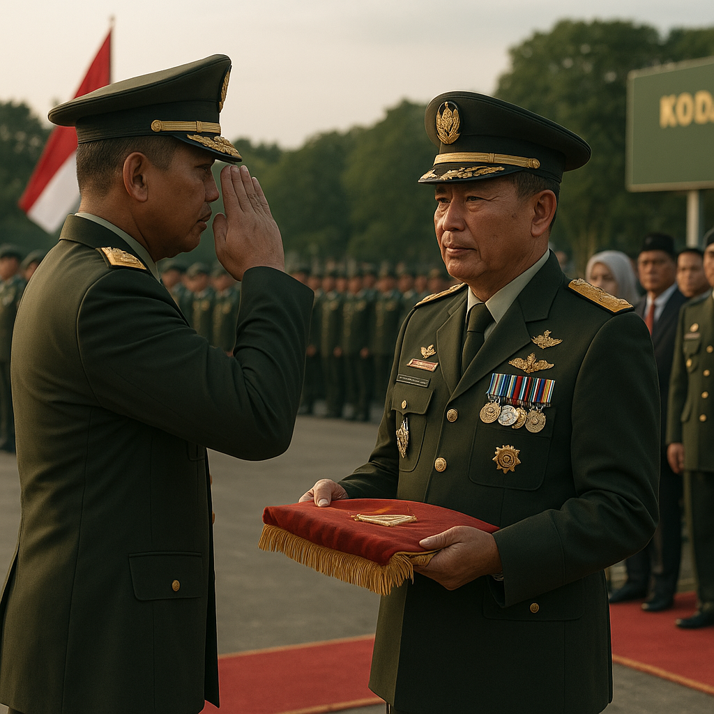 Tradisi Wisuda Purnawira Kodam XIX/TT: Kolonel CHK (Purn) Amir Welong Akhiri Pengabdian dengan Penuh Kehormatan