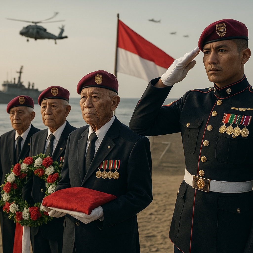 Peringatan 74 Tahun Hari Korps Marinir: Mengenang Perjuangan di Laut, Darat, dan Udara