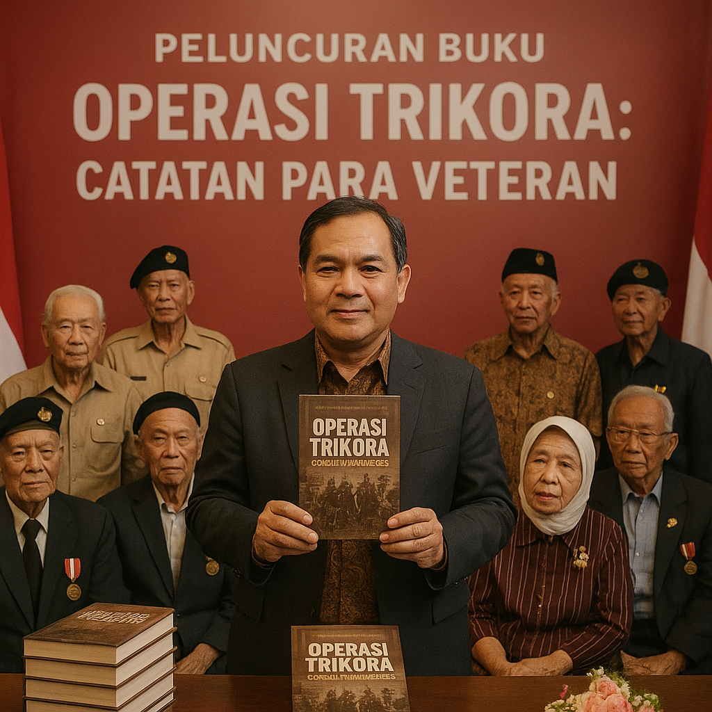 Peluncuran Buku 'Operasi Trikora: Catatan Para Veteran' yang Mengungkap Kisah Para Purnawirawan