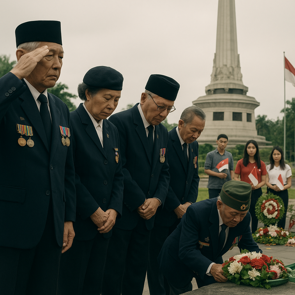 Mengenang Operasi Trikora: Cerita Para Veteran di Monumen Mandala di Makassar