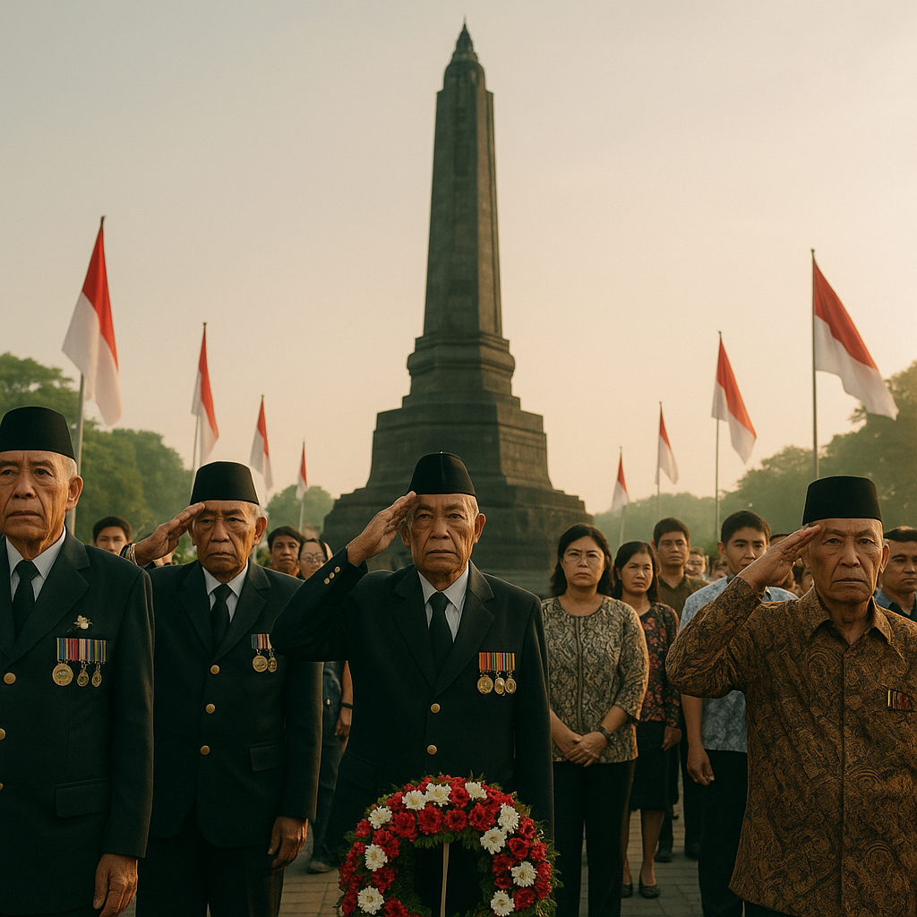 Renungan di Tugu Muda Semarang, Para Veteran Mengenang Pertempuran Lima Hari