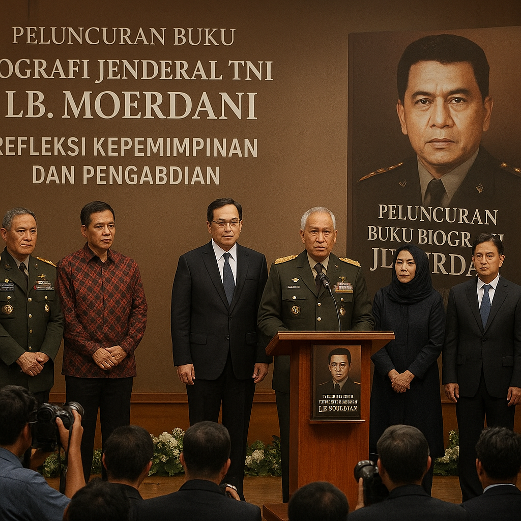 Peluncuran Buku Biografi Jenderal TNI (Purn.) L.B. Moerdani: Refleksi Kepemimpinan dan Pengabdian