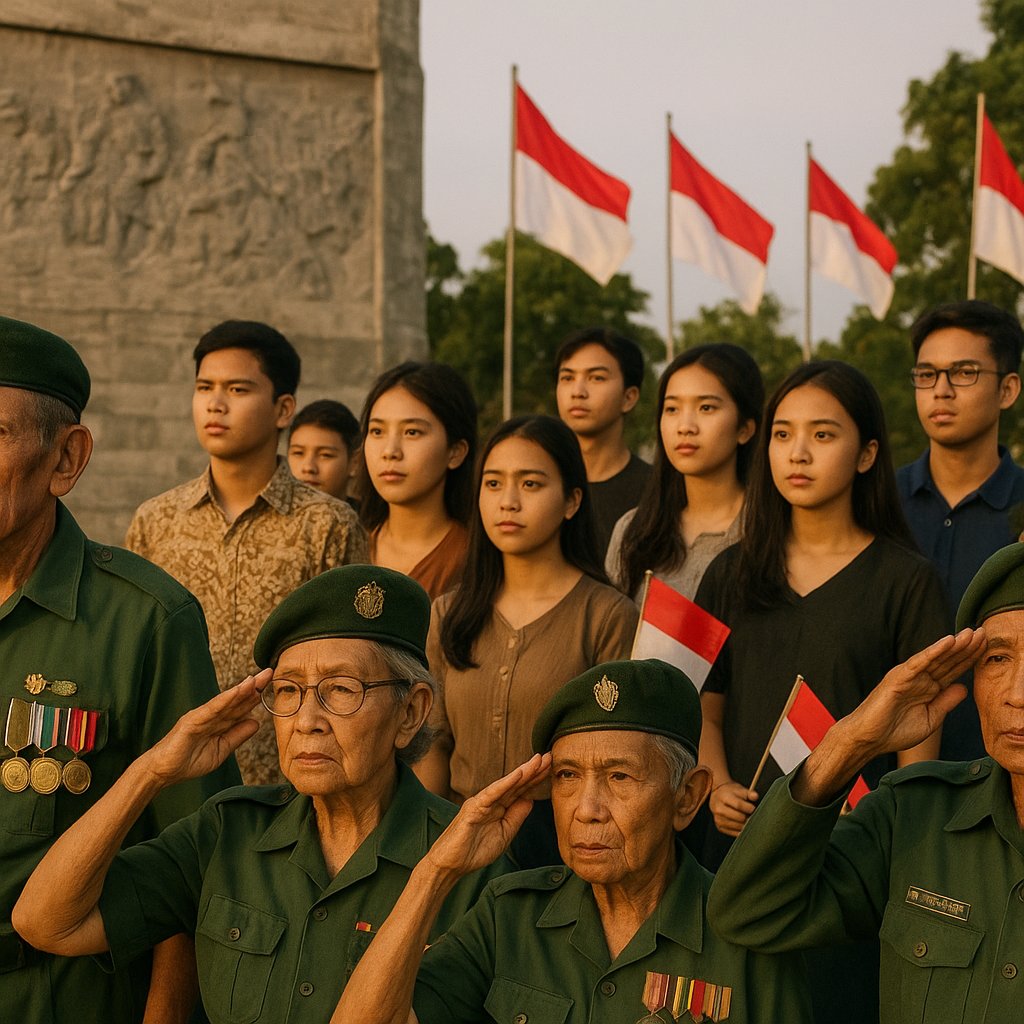 LVRI Sulut: Generasi Muda Jangan Pernah Melupakan Sejarah Perjuangan Bangsa