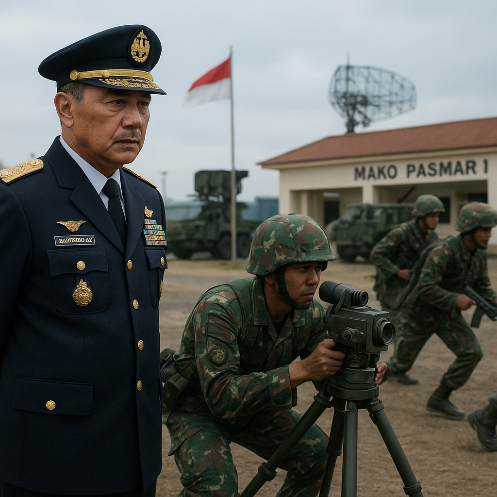 Sidak Kasal Muhammad Ali di Mako Pasmar 1 Uji Kesiapan Pertahanan Udara dan Respons Prajurit Marinir