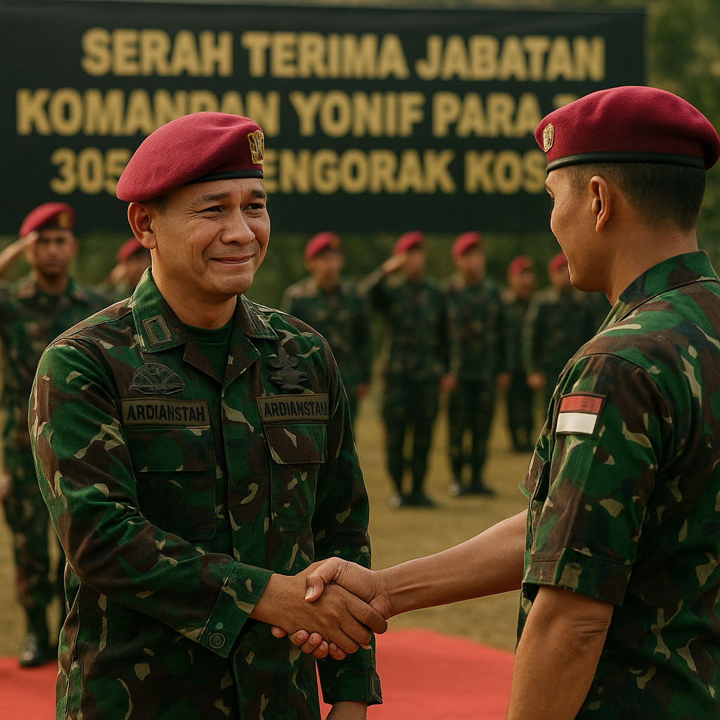 Detik-detik Haru Letkol Inf Ardiansyah "Raja Aibon" Tinggalkan Pasukan Tengkorak Kostrad