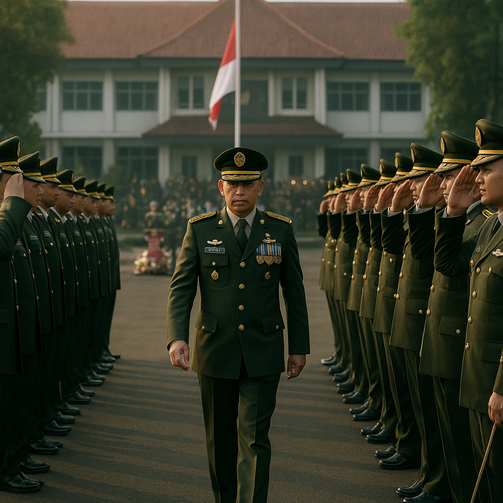 Irjen TNI Pimpin Prosesi Laporan Korps, 105 Pati Terima Kenaikan Pangkat