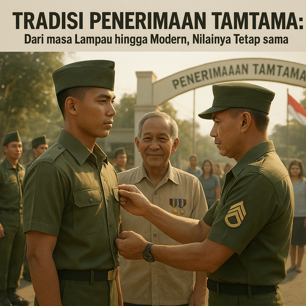 Tradisi Penerimaan Tamtama: Dari masa Lampau hingga Modern, Nilainya Tetap sama