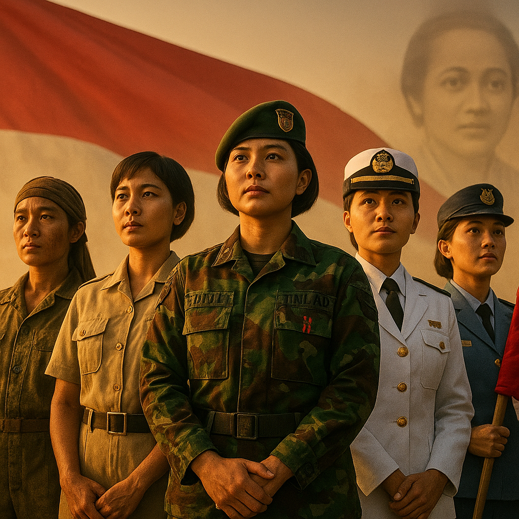Menyemarakkan Hari Kartini, Prajurit TNI Perempuan Kiprahnya dari Masa ke Masa