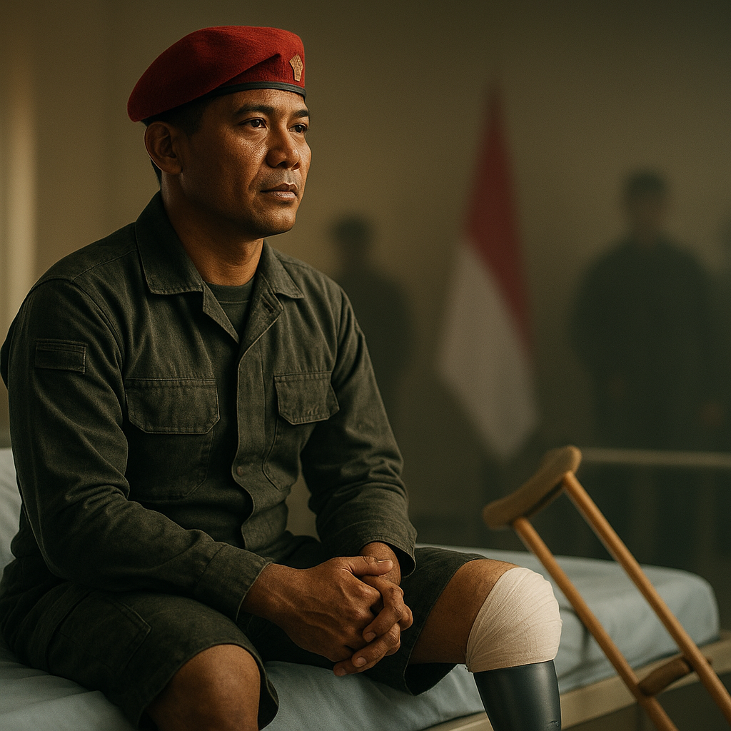 Prajurit Kopassus Ini Tak Mau Bocorkan Lokasi Pasukannya Meski Kaki Ditembak hingga Diamputasi
