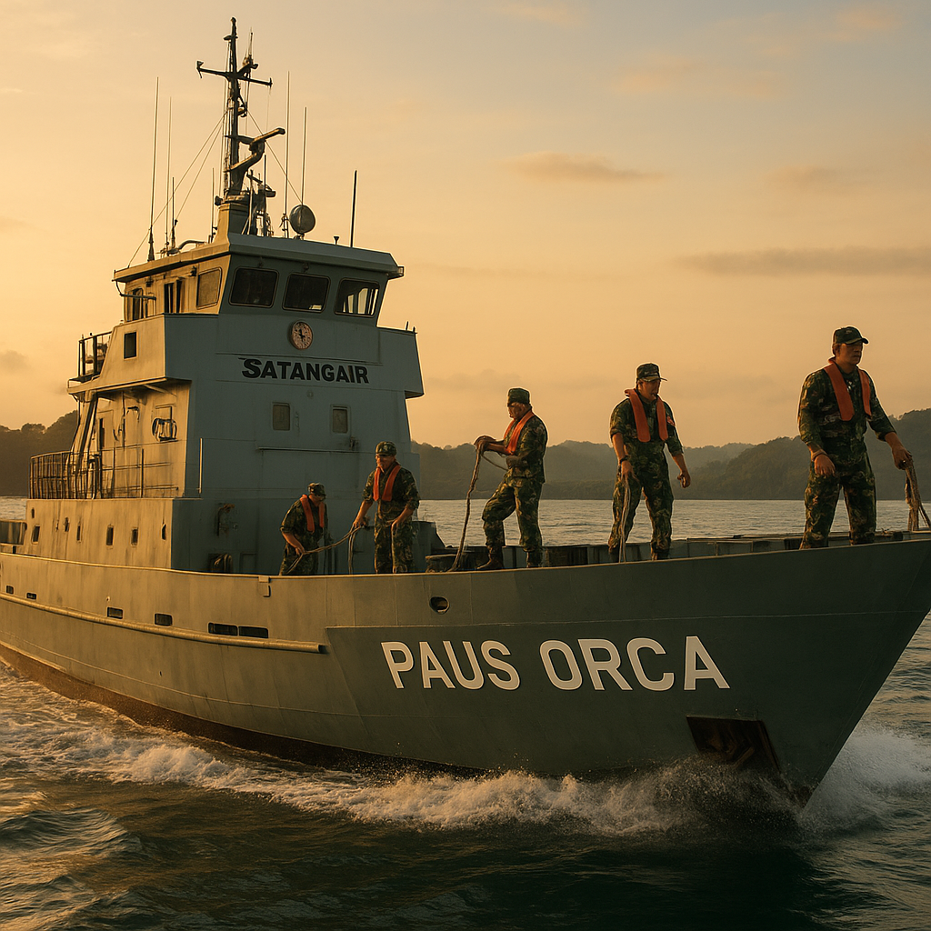 Menjelajah Perairan Indonesia dengan Paus Orca, Kapal Angkut Andalan TNI AD | Brigade Podcast