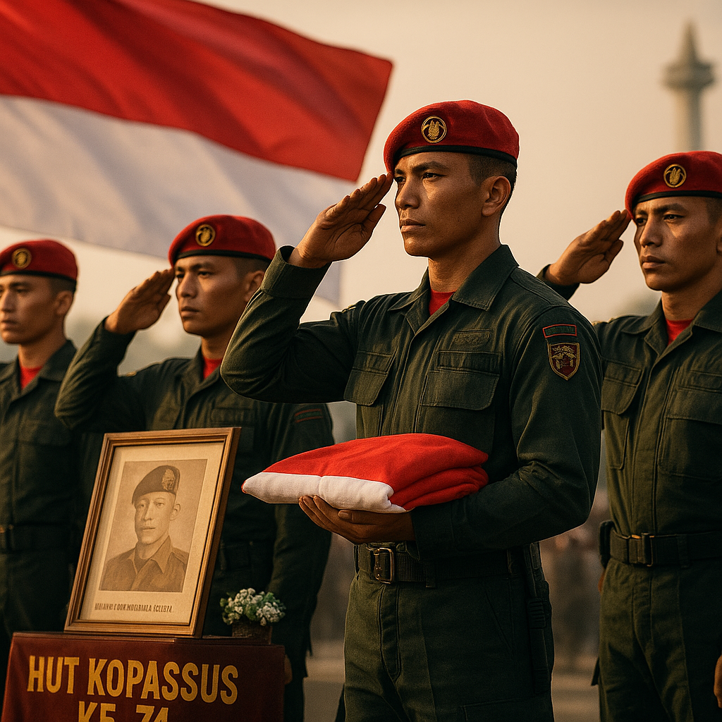 Kopassus 74 Tahun: Garda Senyap yang Tetap Setia Mengawal Negeri