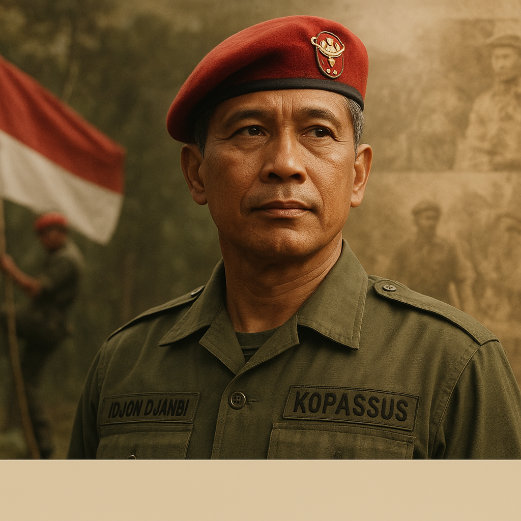 Idjon Djanbi: Dari Sopir Ratu Belanda hingga Pelopor Kopassus Indonesia