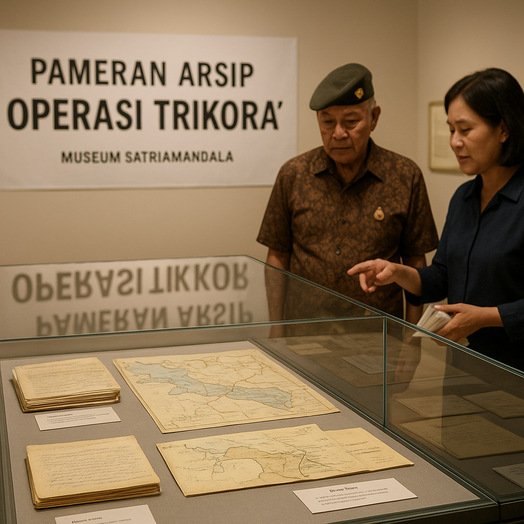 Pameran Arsip 'Operasi Trikora': Mengungkap Surat-surat dan Peta Perjuangan di Papua