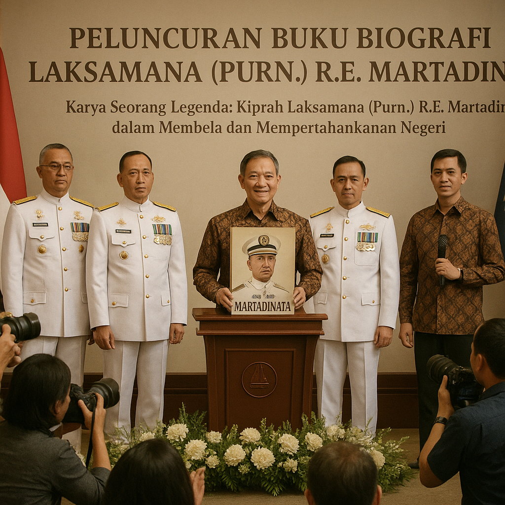 Peluncuran Buku Biografi Laksamana (Purn.) R.E. Martadinata