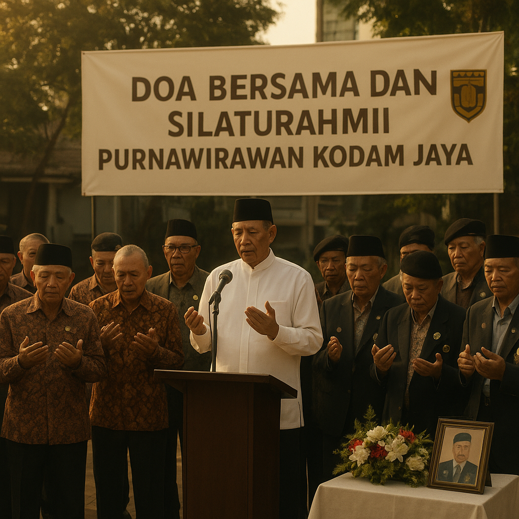 Doa Bersama dan Silaturahmi Purnawirawan Kodam Jaya