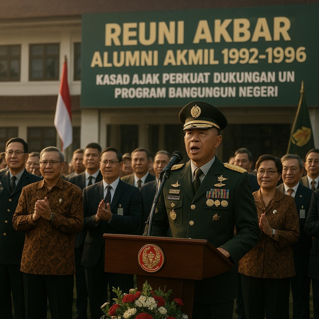 Purnawirawan TNI Kumpul di Akmil, Kasad Ajak Perkuat Dukungan untuk Program Bangun Negeri