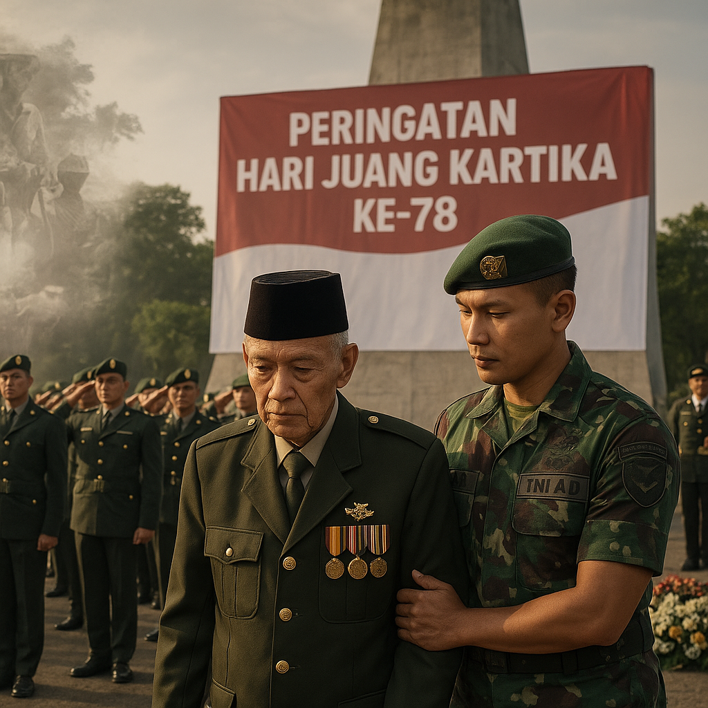 Peringatan Hari Juang Kartika ke-78, Napak Tilas Perjuangan TNI AD dari Masa ke Masa