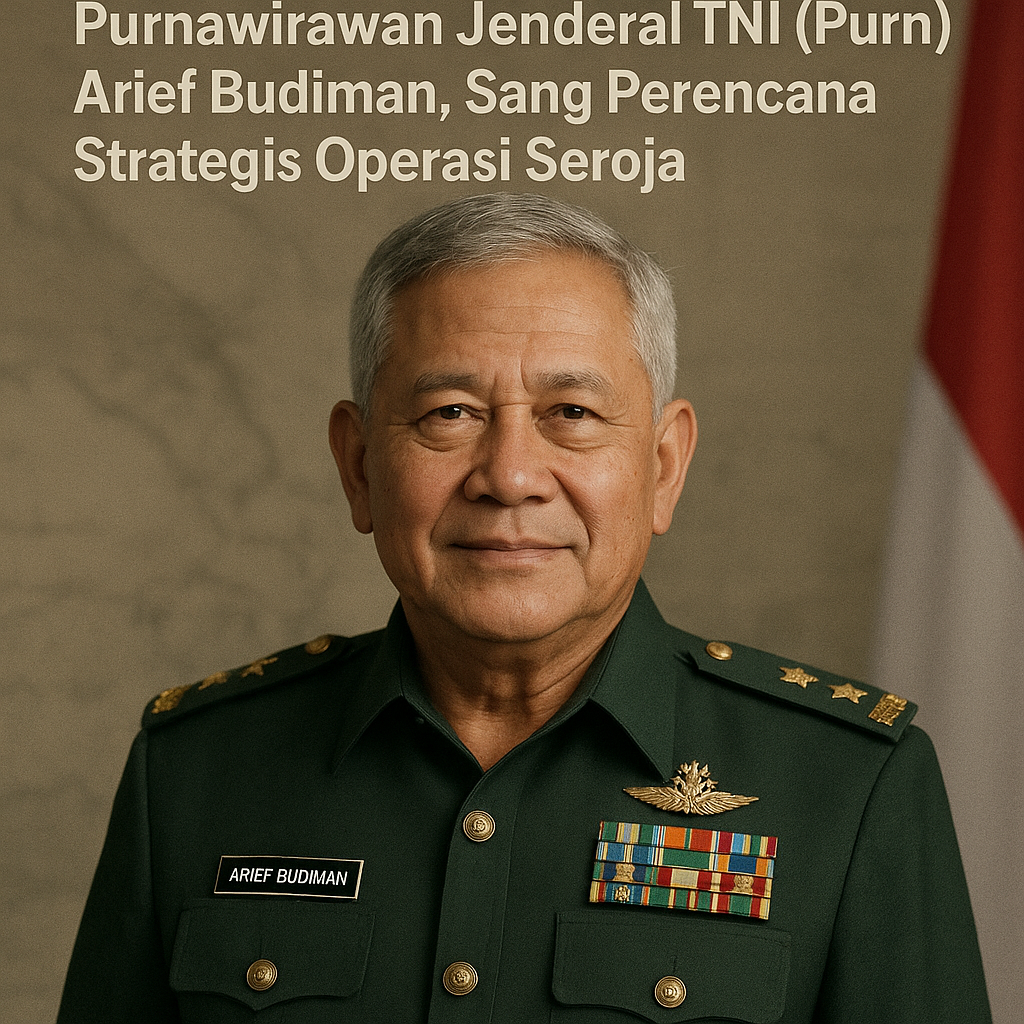 Profil Purnawirawan Jenderal TNI (Purn) Arief Budiman, Sang Perencana Strategis Operasi Seroja