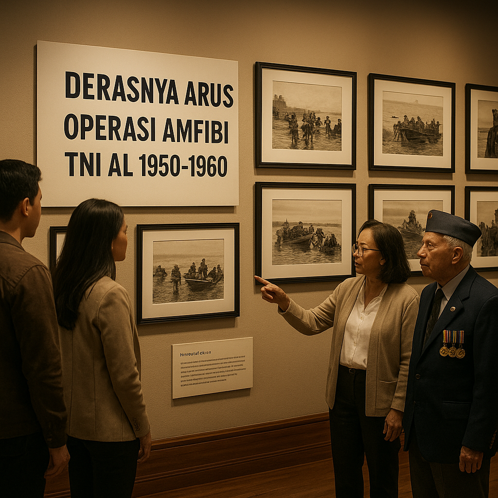 Pameran Arsip Foto "Derasnya Arus: Operasi Amfibi TNI AL 1950-1960"