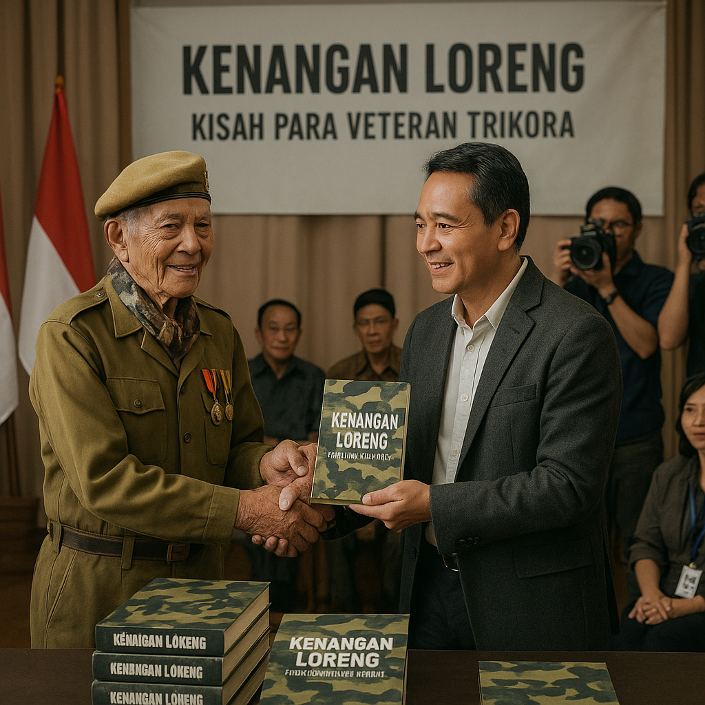 Peluncuran Buku 'Kenangan Loreng: Kisah Para Veteran Trikora'