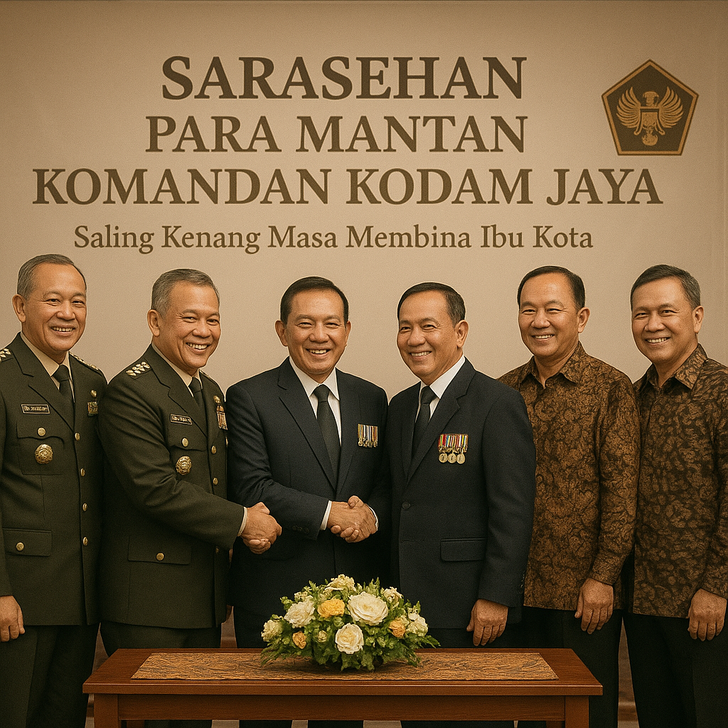 Sarasehan Para Mantan Komandan Kodam Jaya, Saling Kenang Masa Membina Ibu Kota