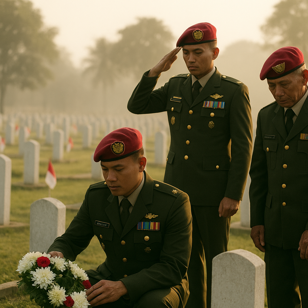 Ziarah Ke Makam Pahlawan, Tradisi Abadi Korps Baret Merah
