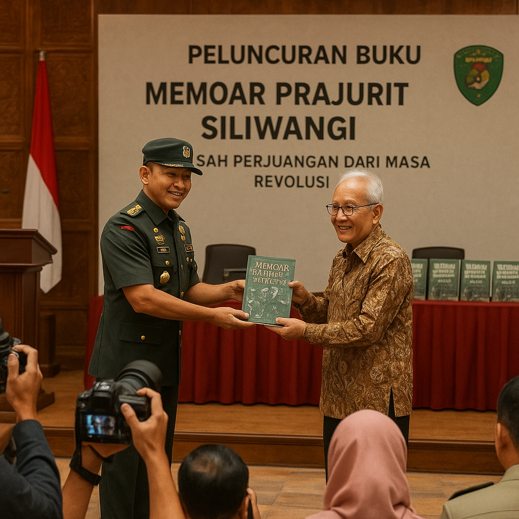 Peluncuran Buku 'Memoar Prajurit Siliwangi', Kisah Perjuangan dari Masa Revolusi