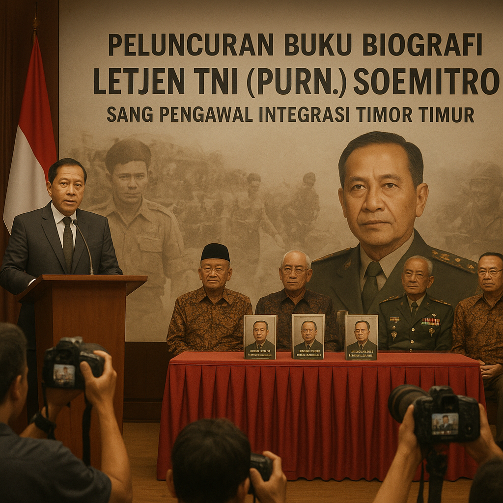 Peluncuran Buku Biografi Letjen TNI (Purn.) Soemitro: Sang Pengawal Integrasi Timor Timur