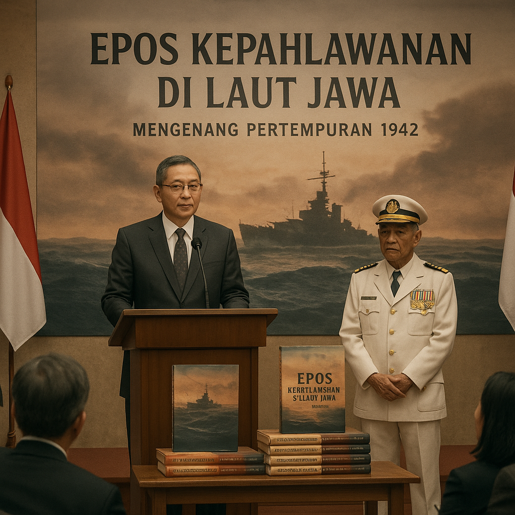 Peluncuran Buku "Epos Kepahlawanan di Laut Jawa", Mengenang Pertempuran 1942