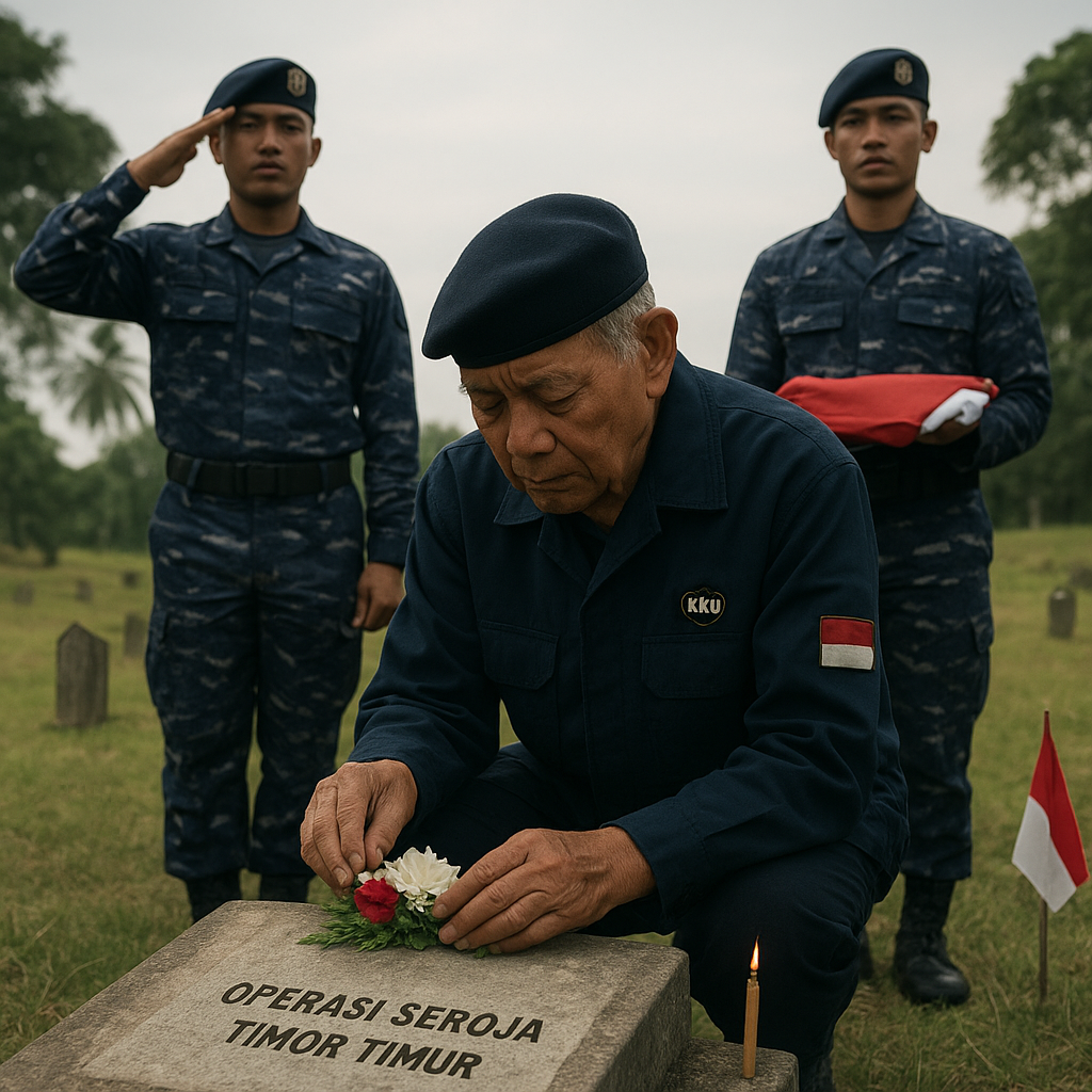 Ingatan Veteran Operasi Seroja Timor Timur: Baru Sampai Langsung Ziarah