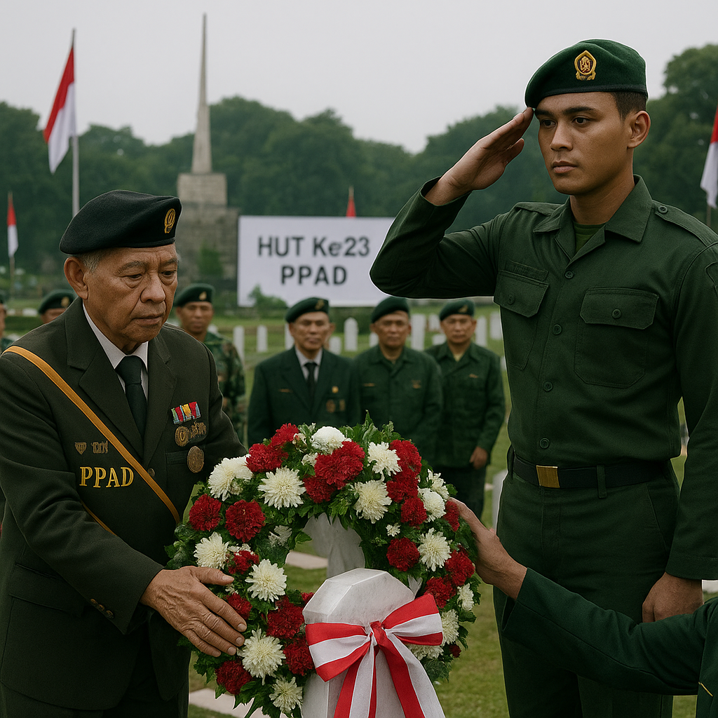 HUT Ke-23, PPAD Gelar Ziarah Serentak: Titip Pesan Integritas bagi Prajurit Aktif TNI AD