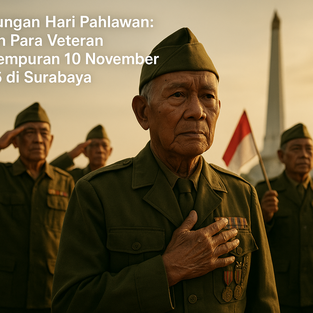 Renungan Hari Pahlawan: Kisah Para Veteran Pertempuran 10 November 1945 di Surabaya