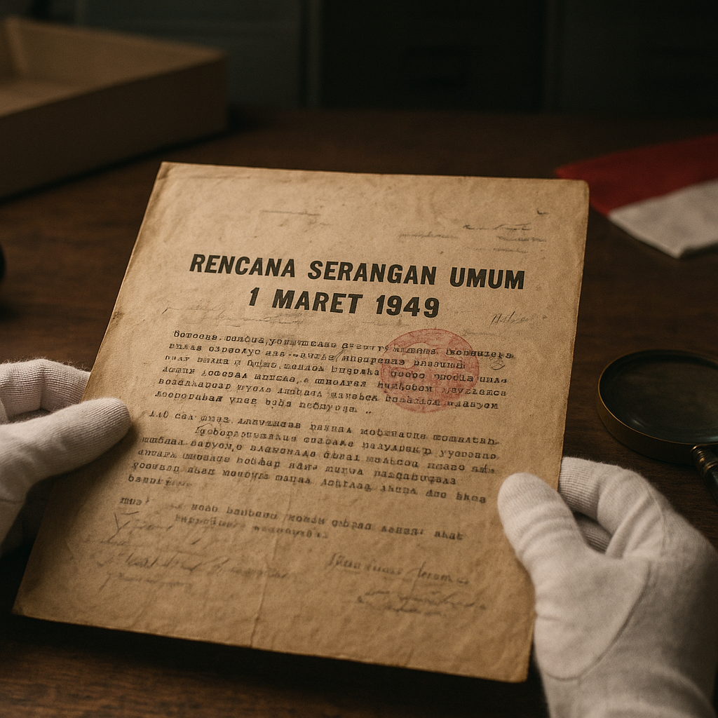 Pembukaan Arsip Juang: Dokumen Rencana Serangan Umum 1 Maret 1949 yang Disimpan selama Puluhan Tahun