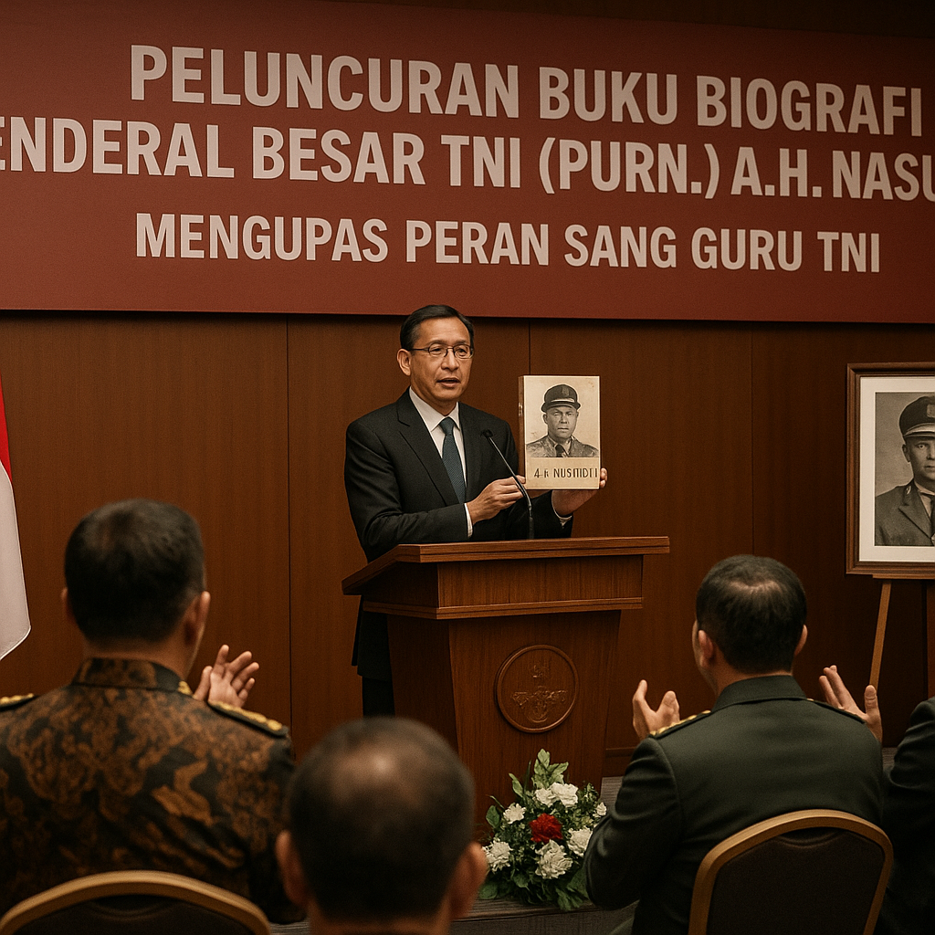 Peluncuran Buku Biografi Jenderal Besar TNI (Purn.) A.H. Nasution, Mengupas Peran Sang Guru TNI
