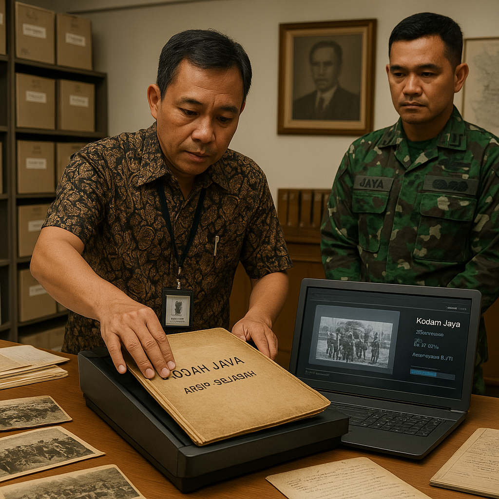 Digitalisasi Arsip Sejarah Kodam Jaya, Kenangan Operasi Penumpasan DI/TII