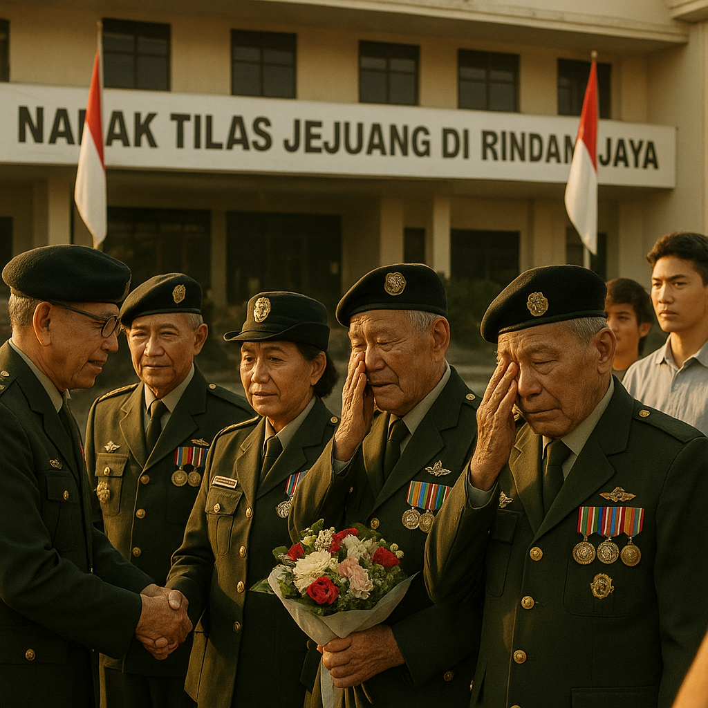 Napak Tilas Jejuang di Rindam Jaya, Purnawirawan Ceritakan Pengalaman Dinas di Masa Lalu