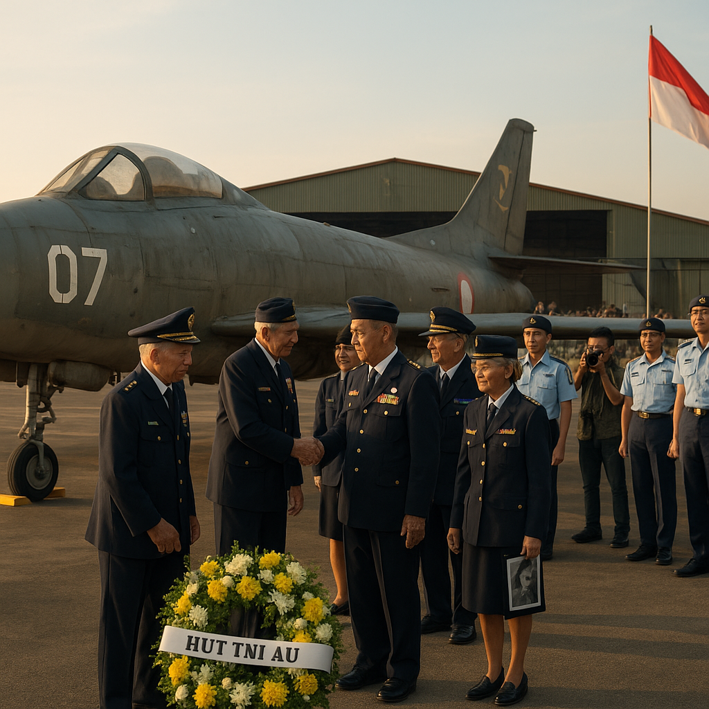 Peringatan HUT ke-81 TNI AU, Napak Tilas Perjuangan Skadron Udara 1 di Maguwo