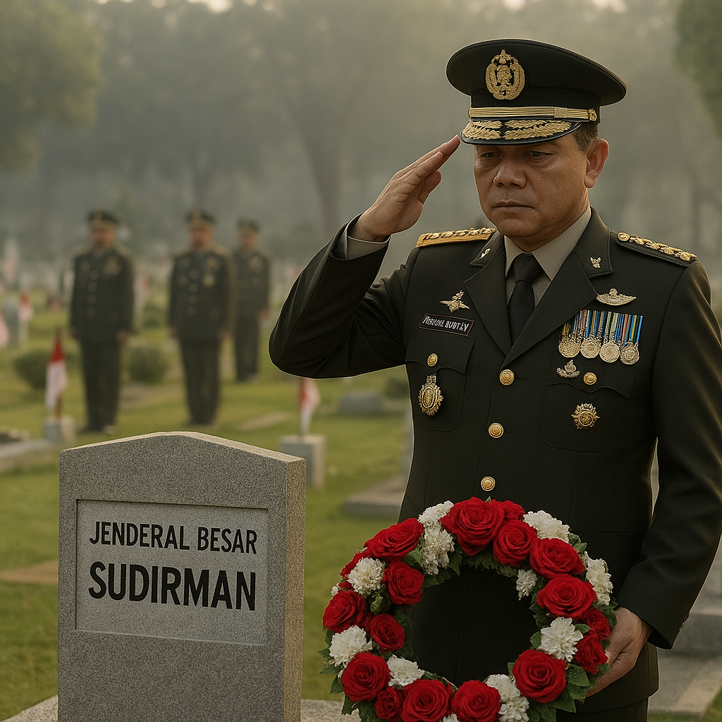 Panglima TNI Ziarah ke Makam Jenderal Besar Sudirman di Masa Bakti